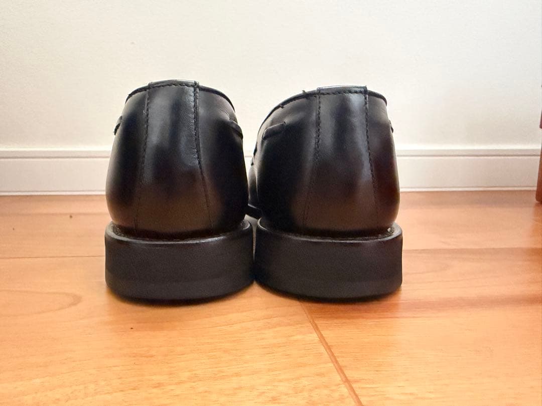 Berwick タッセルローファー ブラック　8491