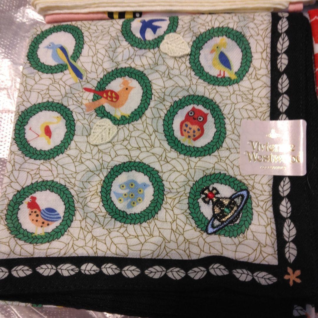 【新品未使用】Vivienne Westwood ハンカチ４枚セット