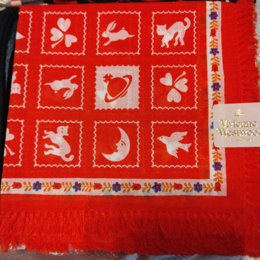 【新品未使用】Vivienne Westwood ハンカチ４枚セット