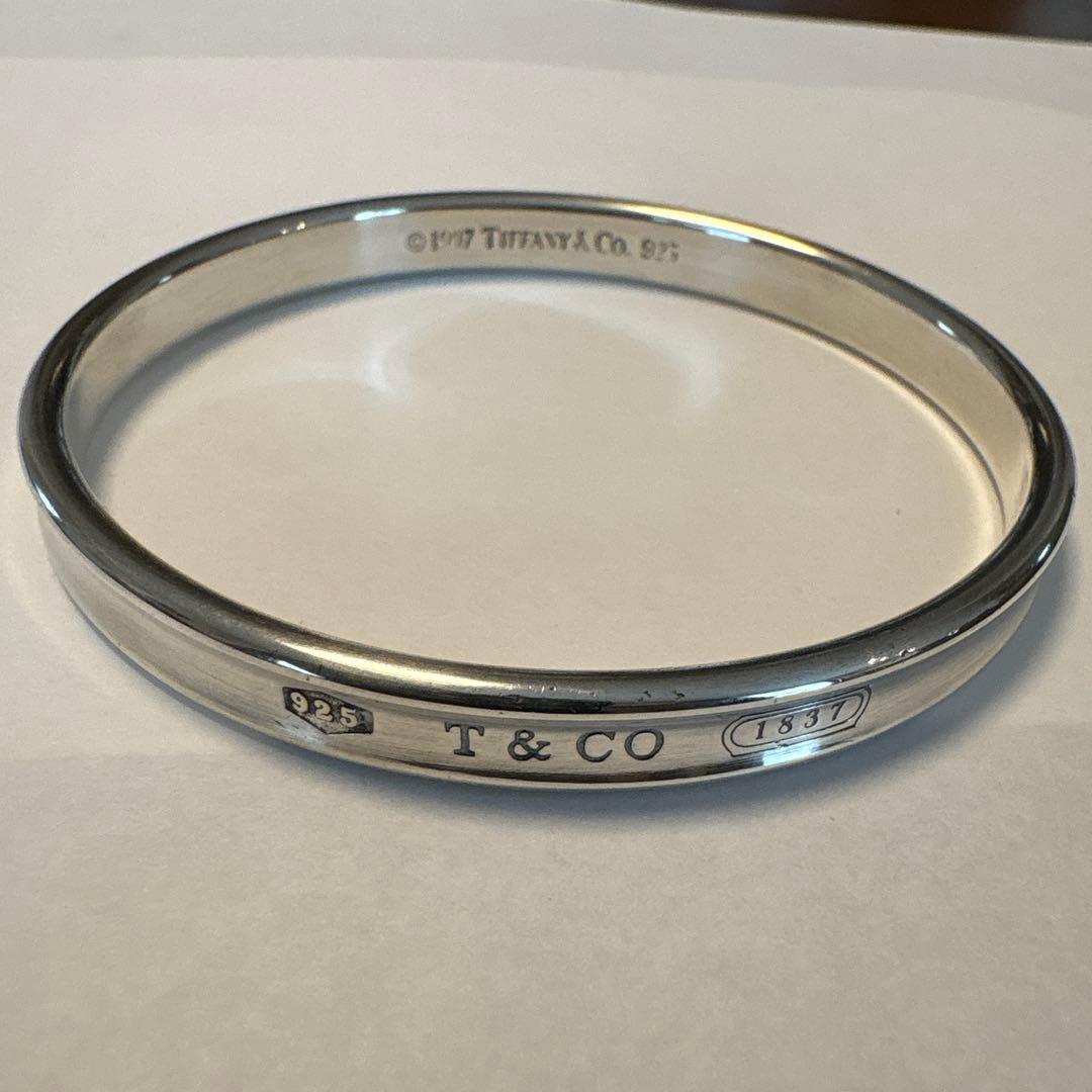 TIFFANY&Co. 1837 ティファニー　バングル　シルバー925