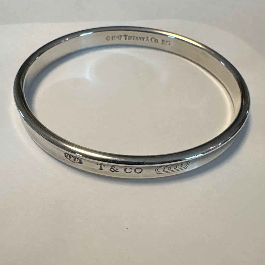 TIFFANY&Co. 1837 ティファニー　バングル　シルバー925