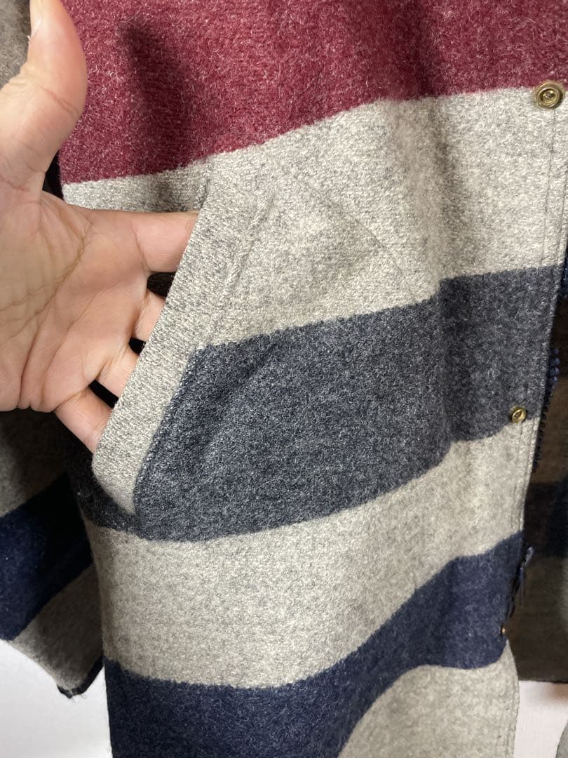 希少 70s USA製 woolrich ウールリッチ vintageコートXL