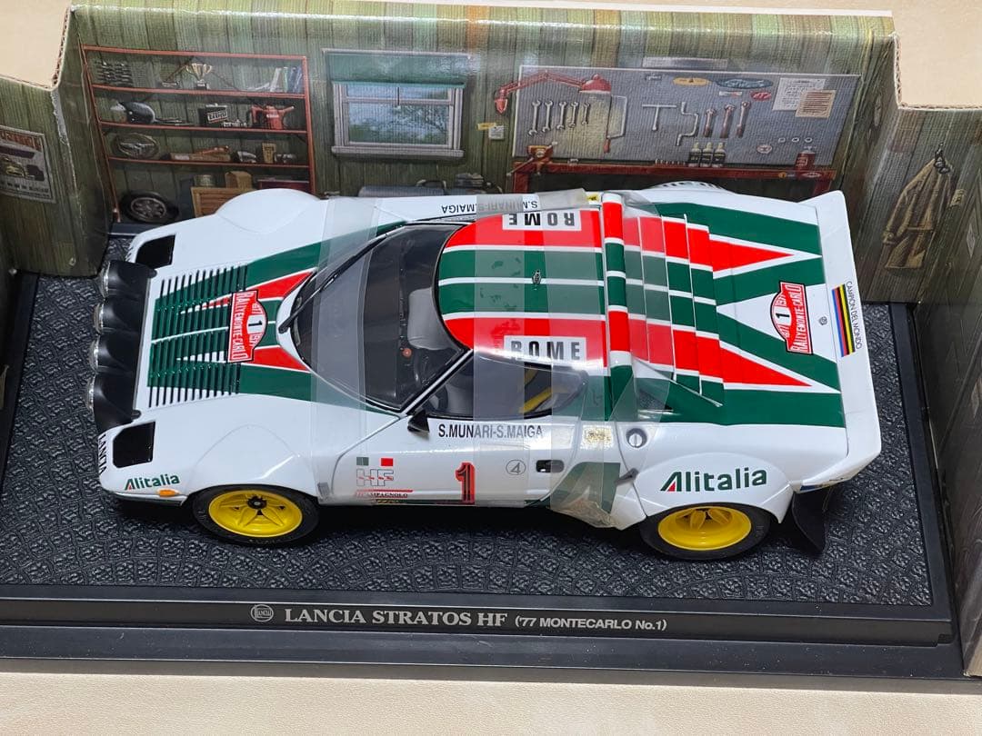 G*G様 開封品　京商 1/18 ランチア ストラトス HF ‘77モンテカルロ