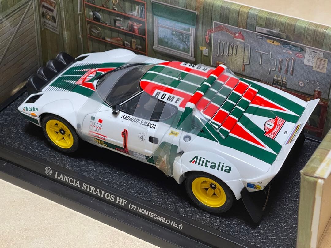 G*G様 開封品　京商 1/18 ランチア ストラトス HF ‘77モンテカルロ