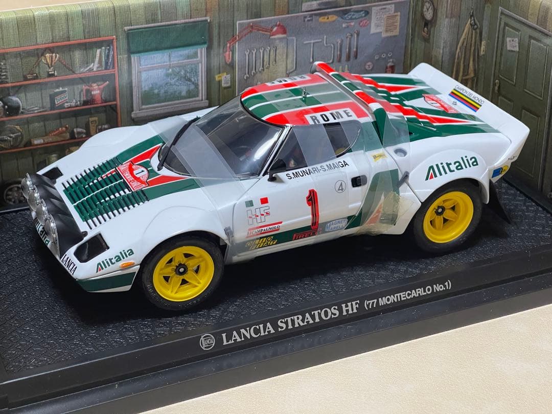 G*G様 開封品　京商 1/18 ランチア ストラトス HF ‘77モンテカルロ