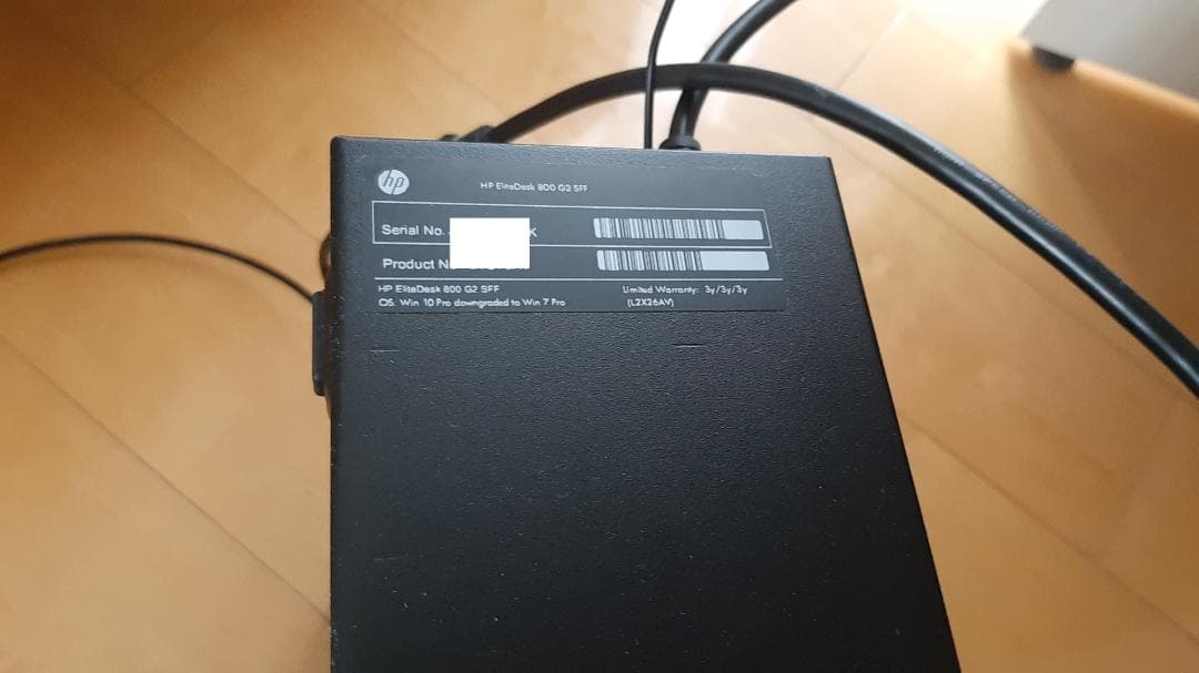 HP Elitedesk 800 G2 SFF デスクトップPC