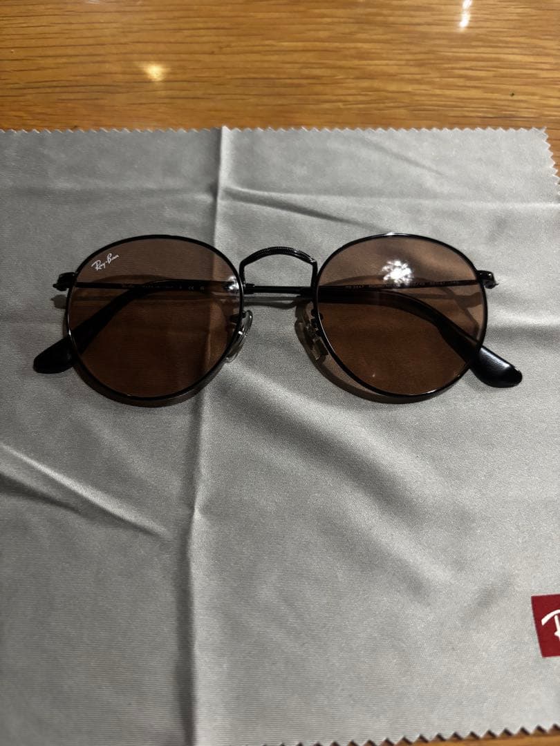 正規品　RayBanラウンドメタル RB3447 002/4B