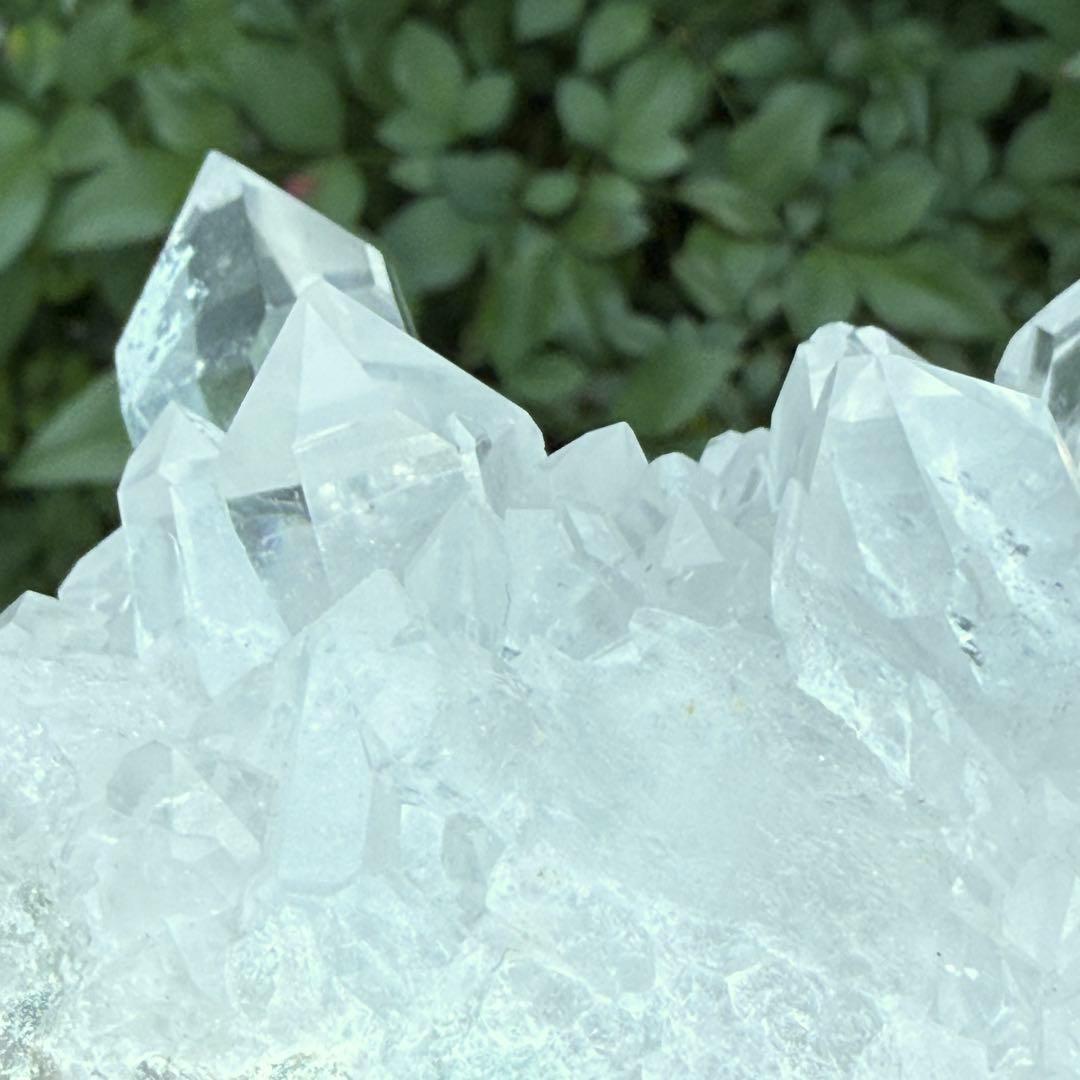 みち マニカラン 水晶 クラスター 原石 S104