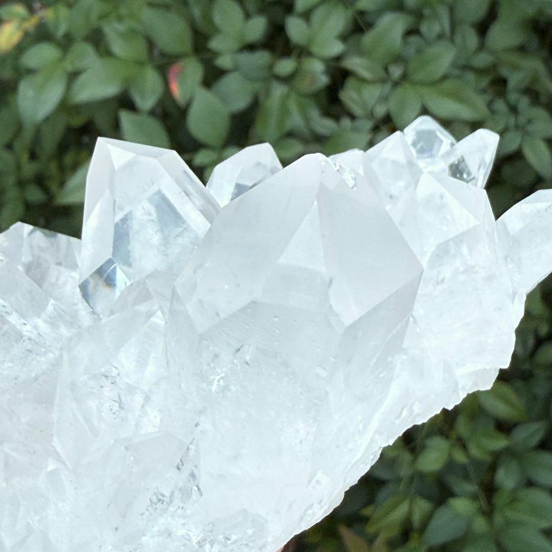 みち マニカラン 水晶 クラスター 原石 S104