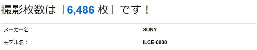 シャッター回数6500回‼️SONY α6000 ミラーレスカメラ 本体