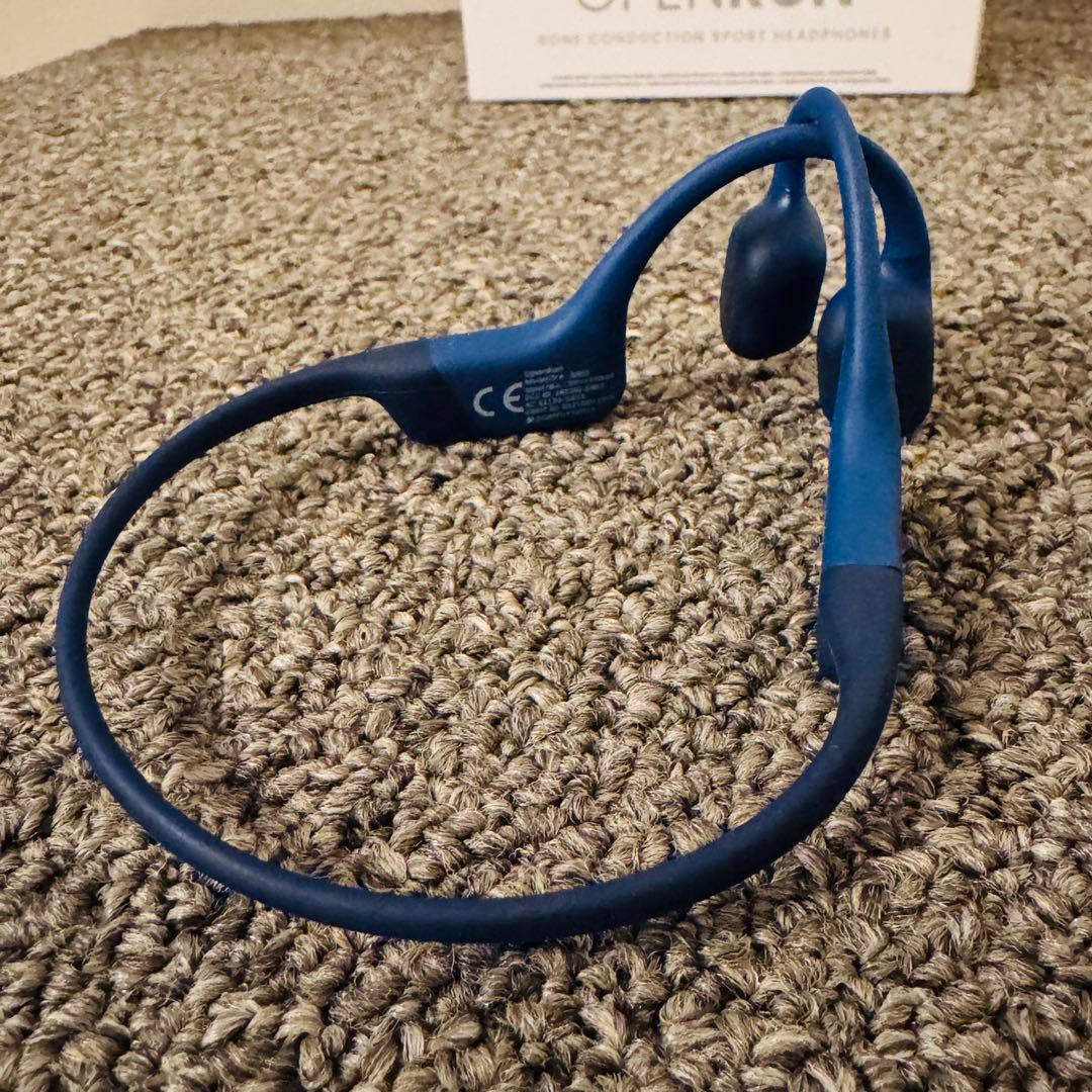 【美品】SHOKZ OPENRUN 骨伝導イヤホン S803 ブルー