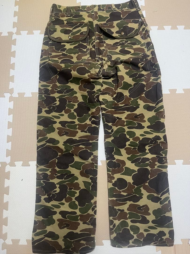 コ*豆様 90s Carhartt camouflage duckpants U