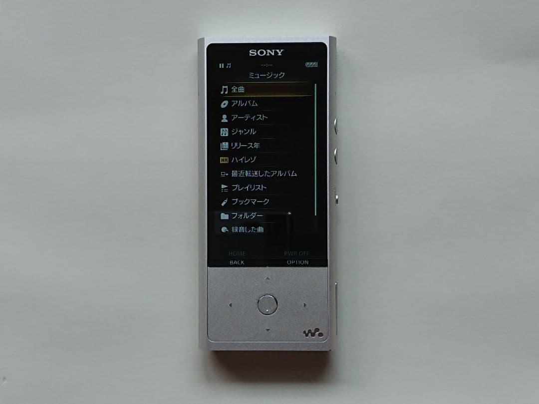 ポータブルプレーヤー NW-ZX100 walkman