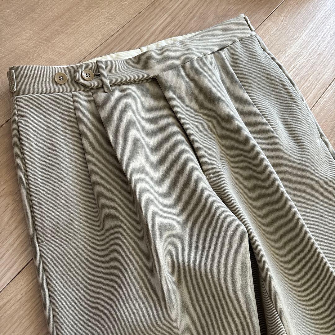 k*w様 Rota ウールスラックス グレージュ イタリア製