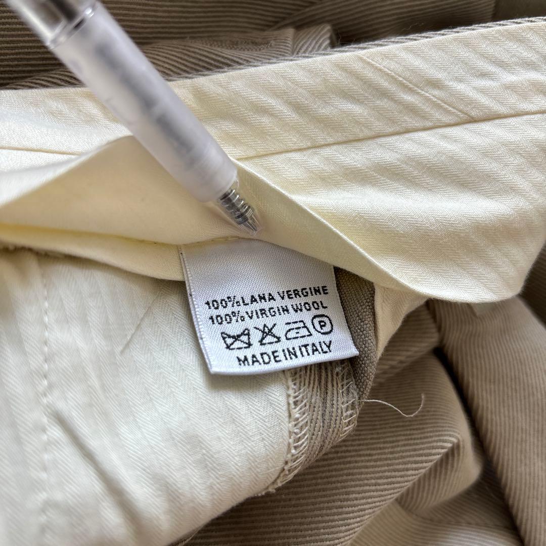 k*w様 Rota ウールスラックス グレージュ イタリア製