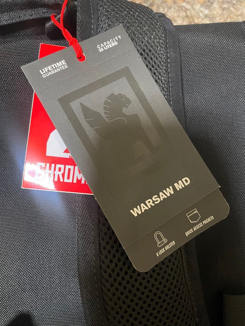 新品未使用　WARSAW MEDIUM（ワルシャワ ミディアム） ブラック