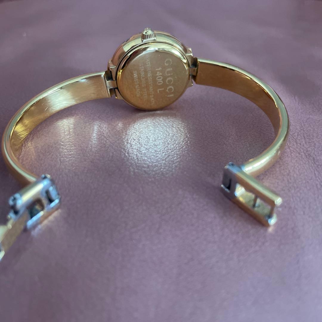 GUCCI ゴールド クォーツ 腕時計