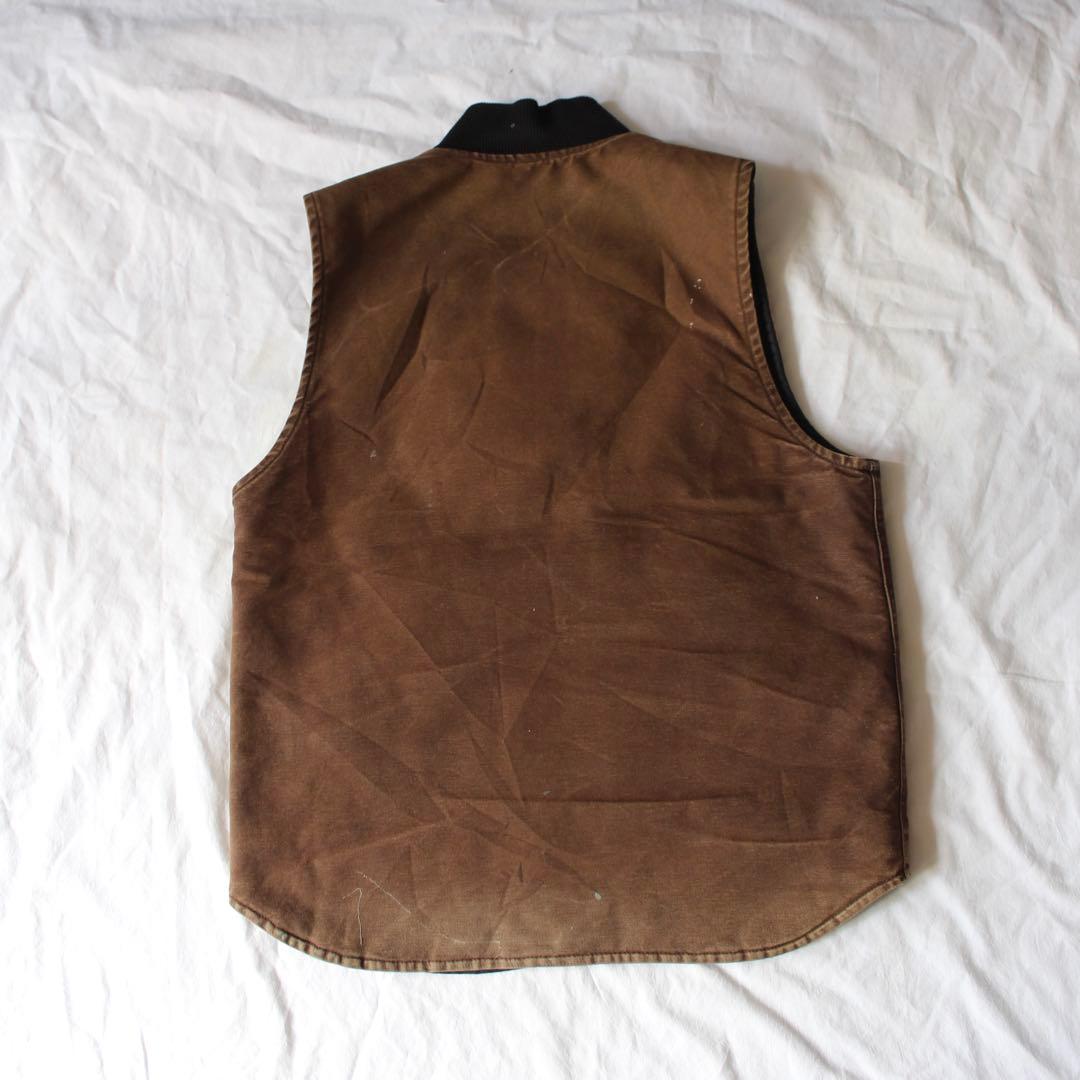 リアルワーク Carhartt ダックベスト ワークベスト DKB usa M