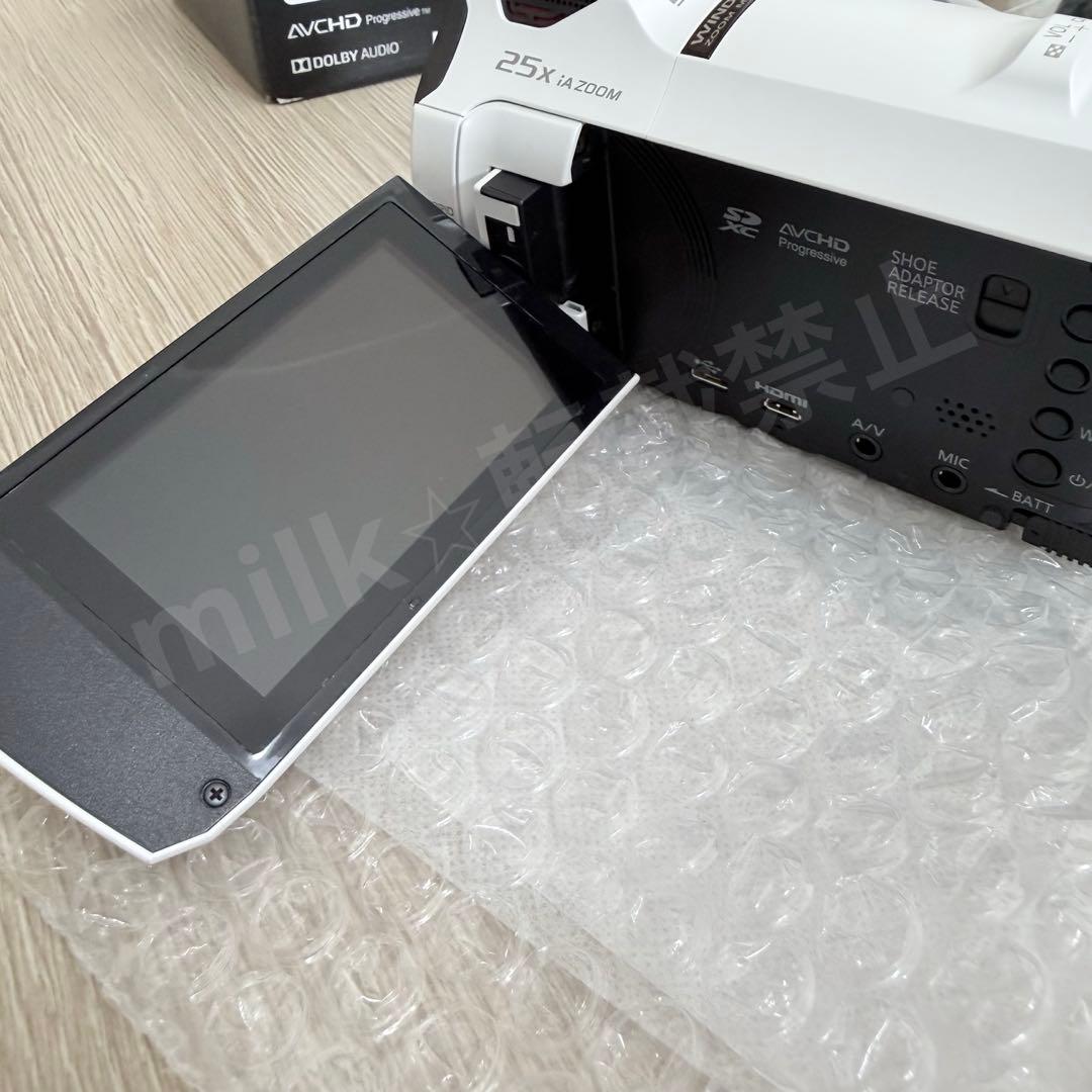 Panasonic 4Kビデオカメラ HC-VX992MS-W ホワイト 白