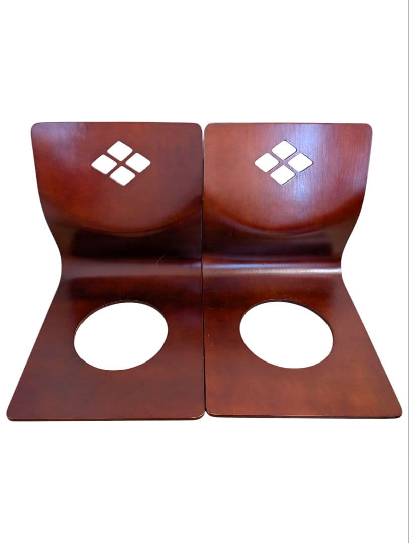 木製 座椅子 曲げ木 天然木 4脚セット 昭和レトロ 和モダン 古家具 旅館