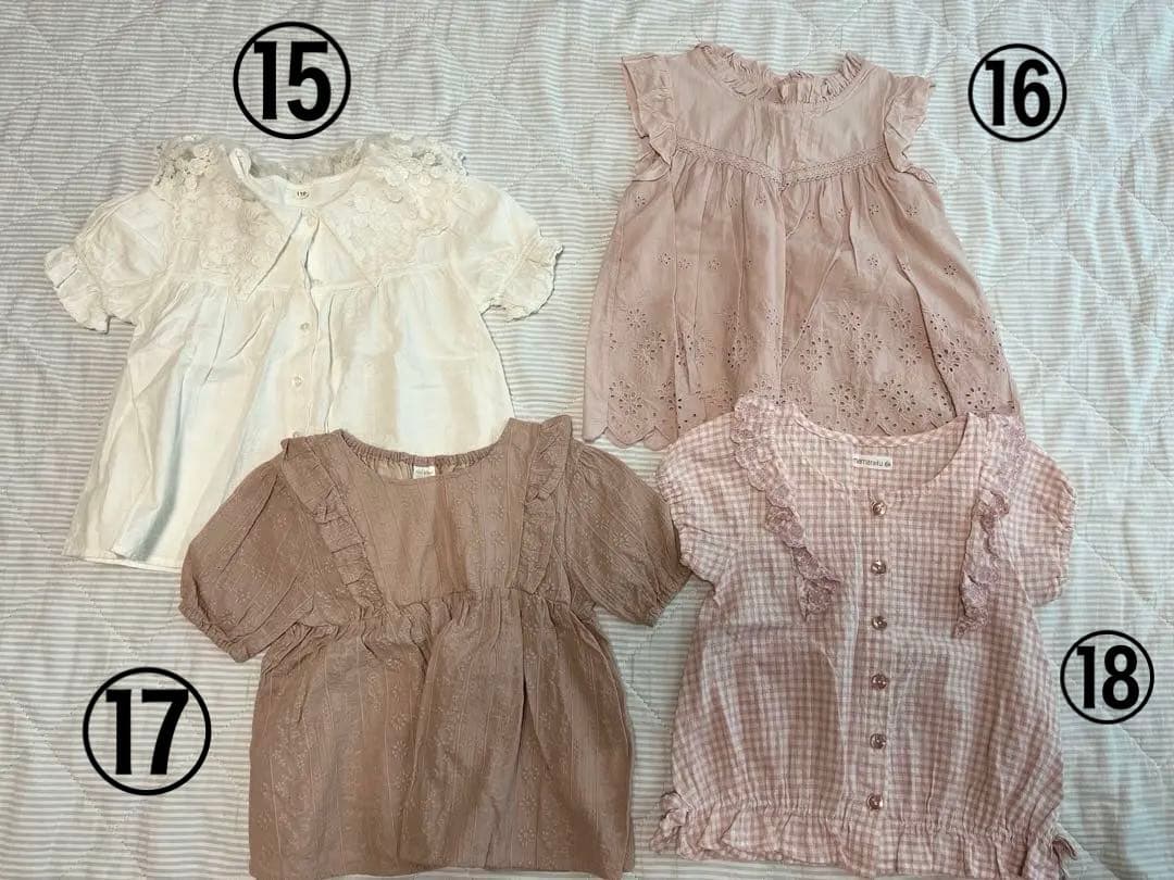 女の子110cm 夏服まとめ売り