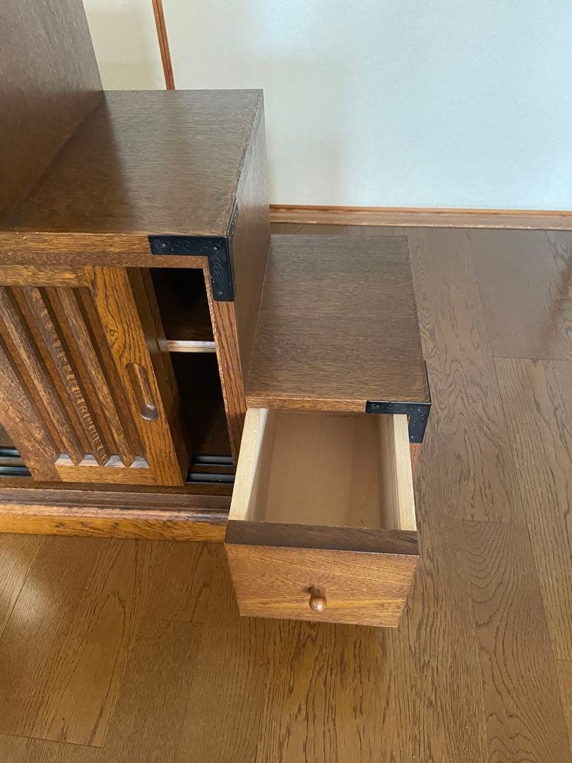 葉山家具 階段タンス（階段型木製収納キャビネット）