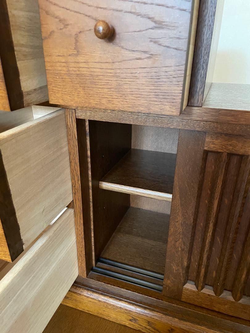 葉山家具 階段タンス（階段型木製収納キャビネット）