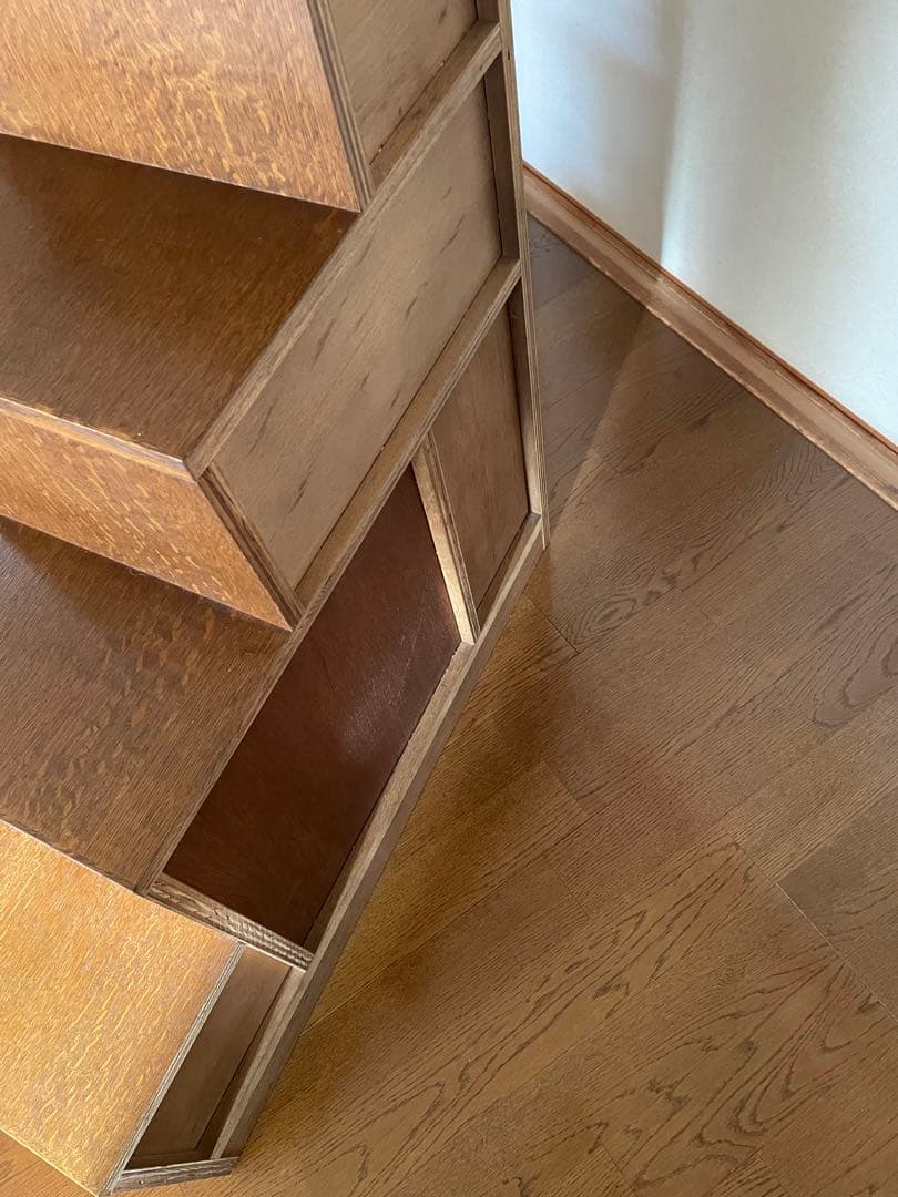 葉山家具 階段タンス（階段型木製収納キャビネット）