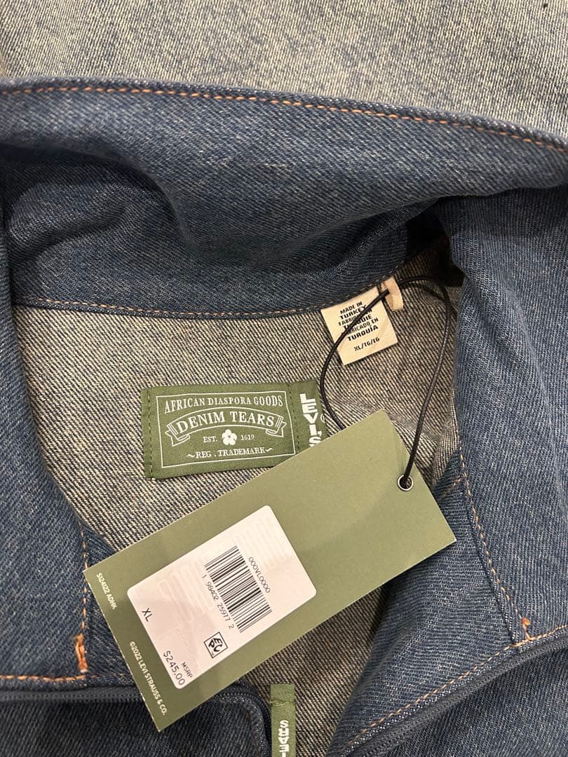 LEVI'S x DENIM TEARS トラックジャケット