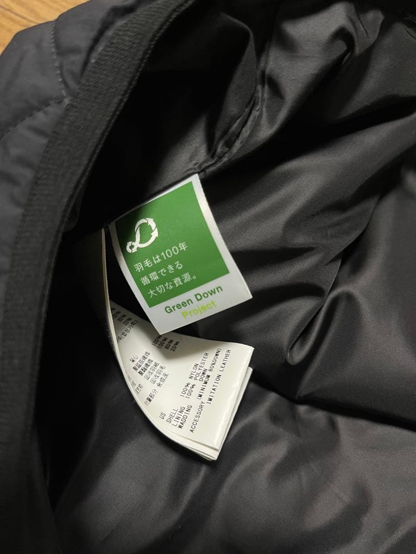  peak キルティングベスト ダウンベスト ほぼ新品未使用