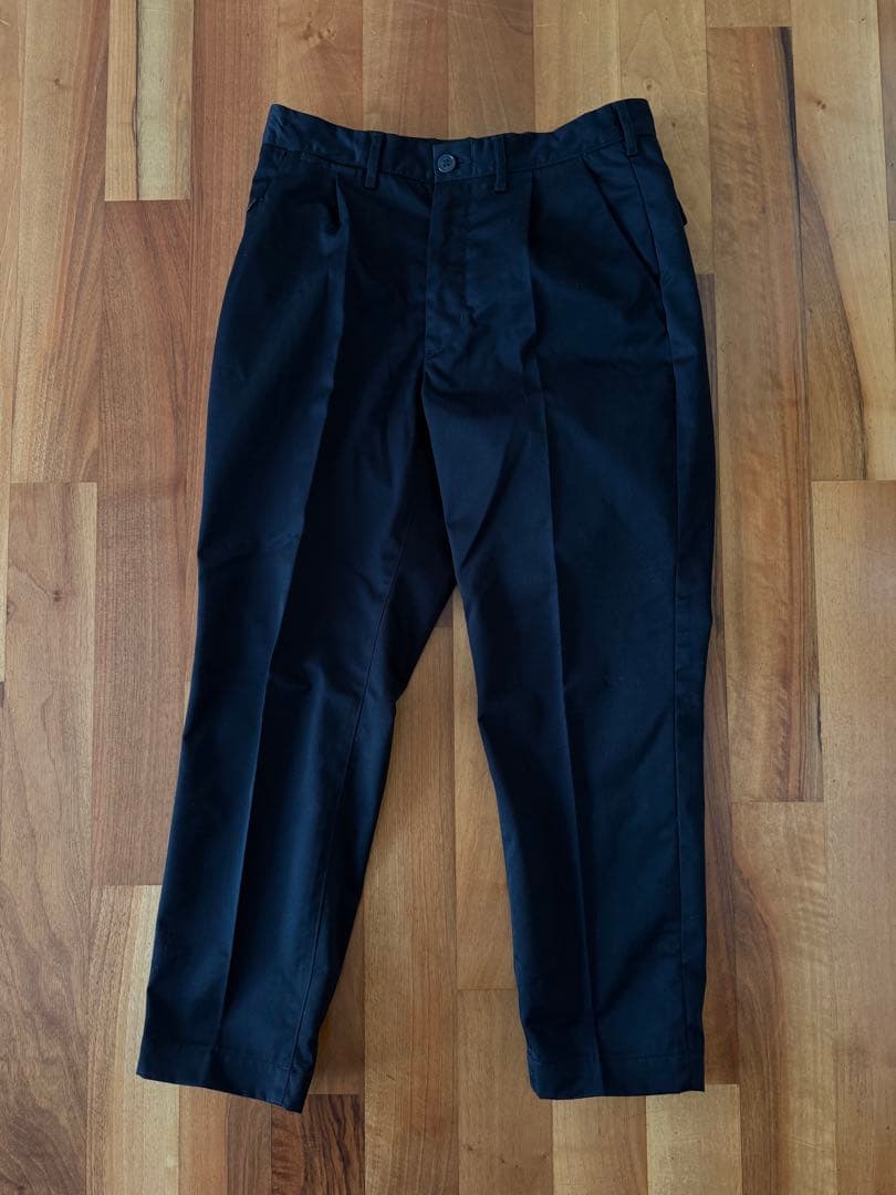 サノバチーズ ドライビングスラックス スラックス パンツ ブラック M 新品同様