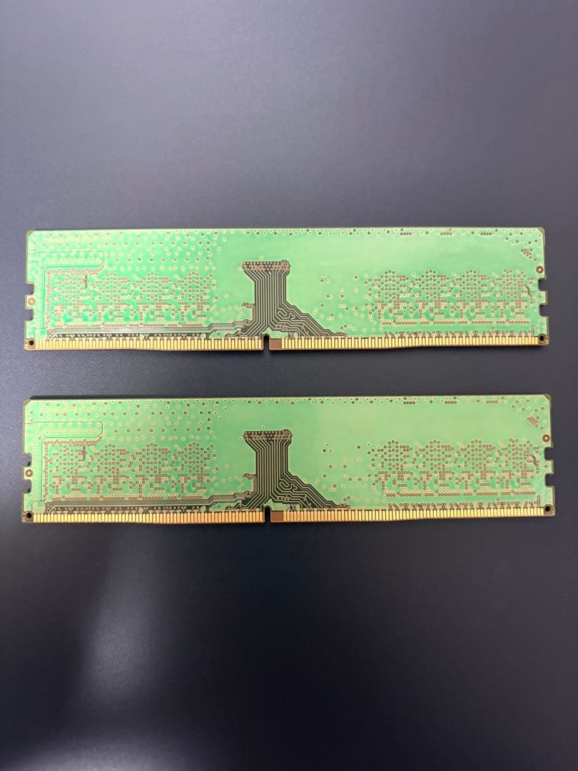 Samsung DDR4 8GB2枚 16GB 3200MHz メモリ 動作品