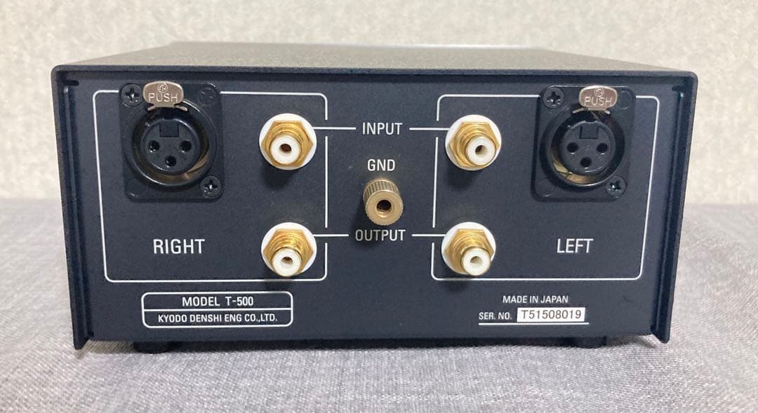 超美品 Phasemation フェーズメーション T-500 MC昇圧トランス