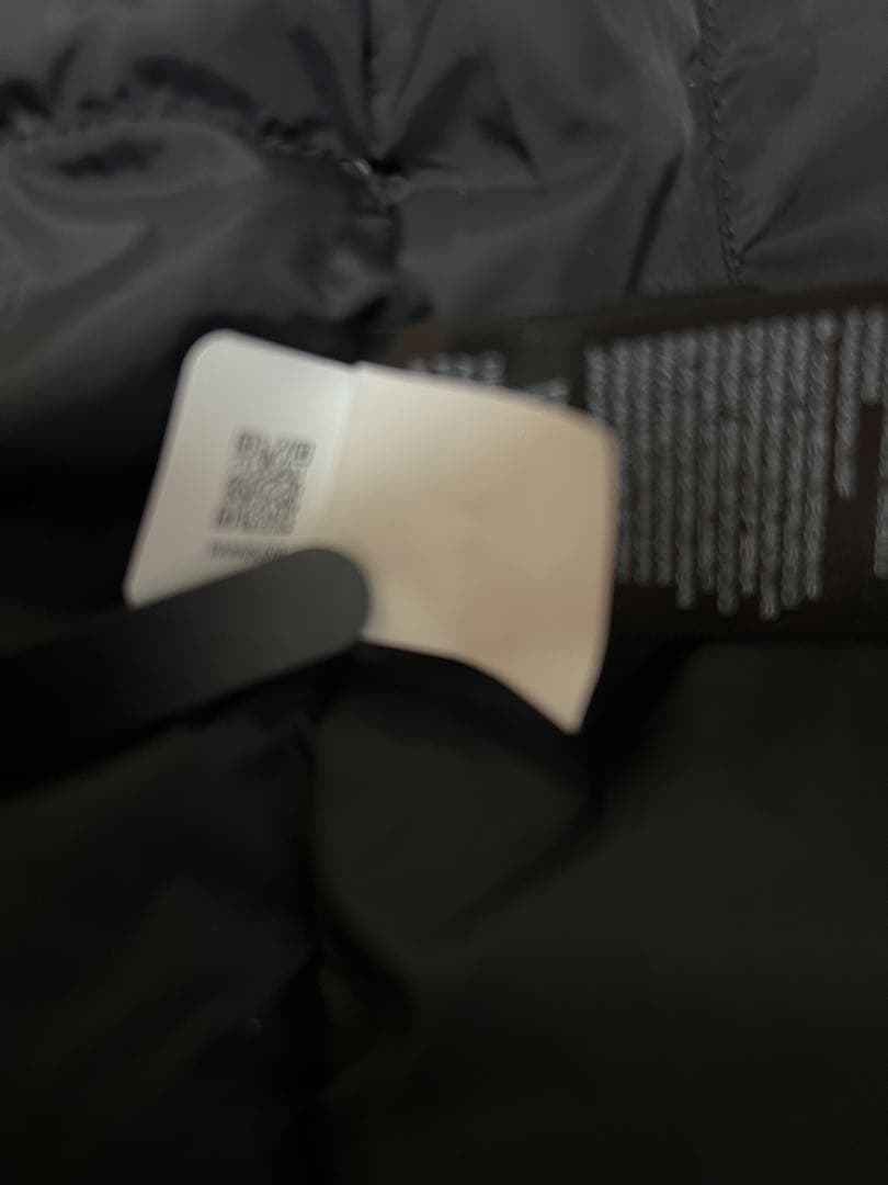 THE NORTH FACE ブラック ダウンベスト 700