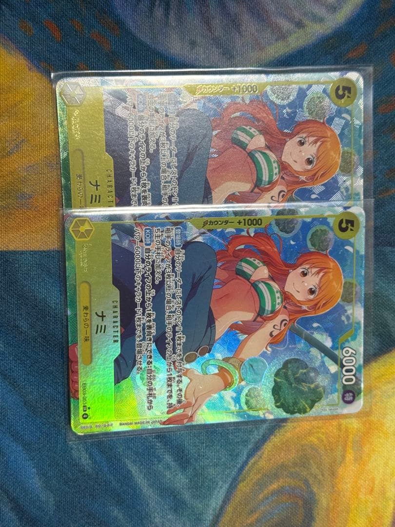 ワンピースカード　EB03-053 ナミ SR パラレル