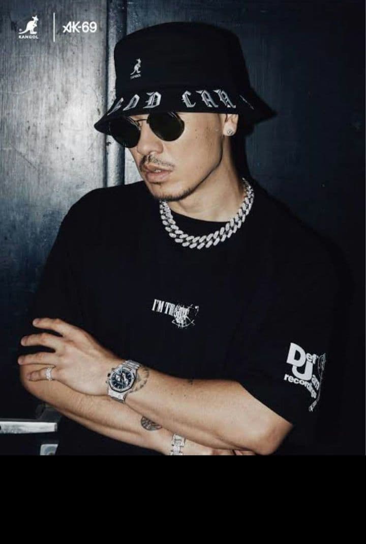 美品 KANGOL×AK69 コラボハット