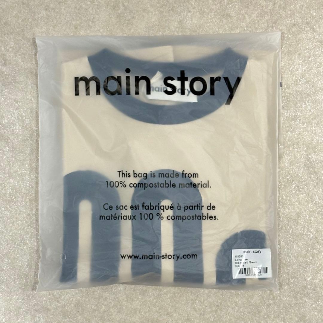 さ*ん様 main story Long Tee - Bleached Sand