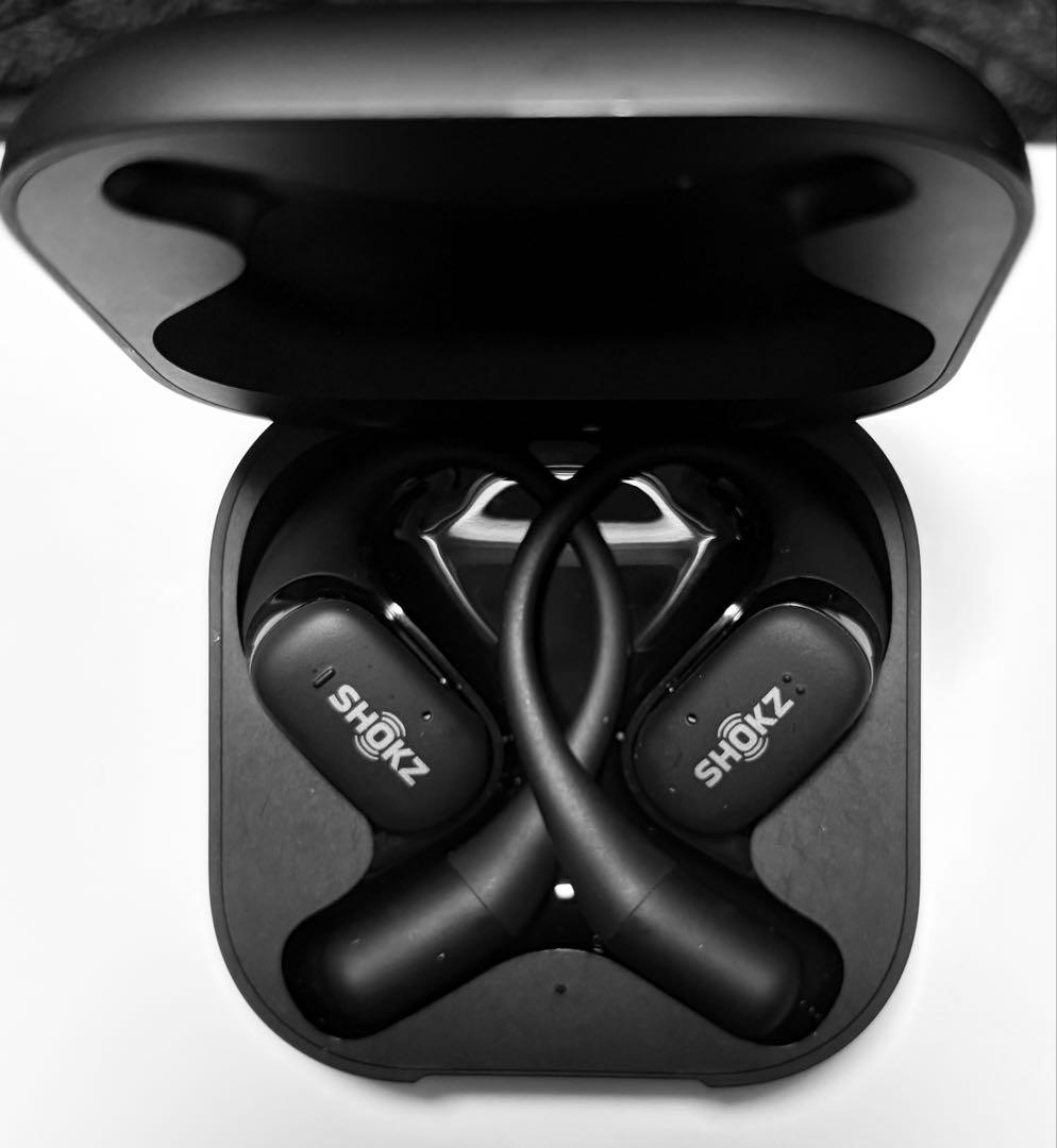 SHOKZ OPENFIT ブラック ワイヤレスイヤフォン　T910