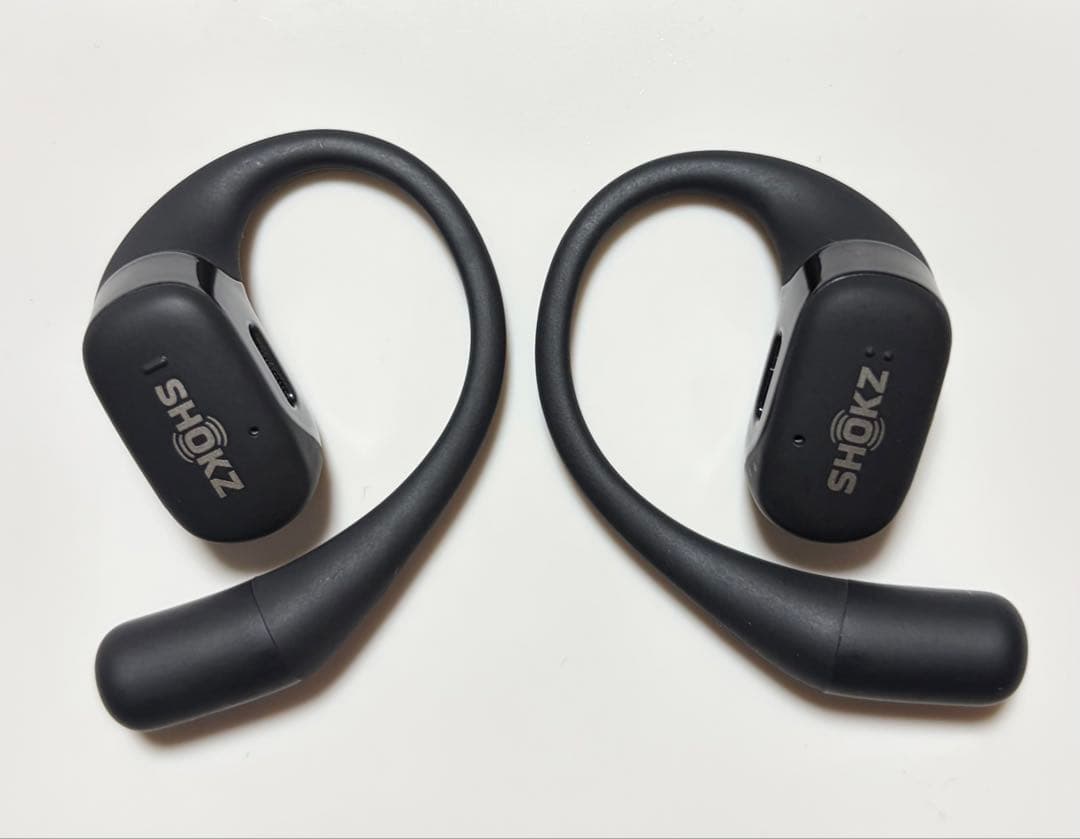 SHOKZ OPENFIT ブラック ワイヤレスイヤフォン　T910