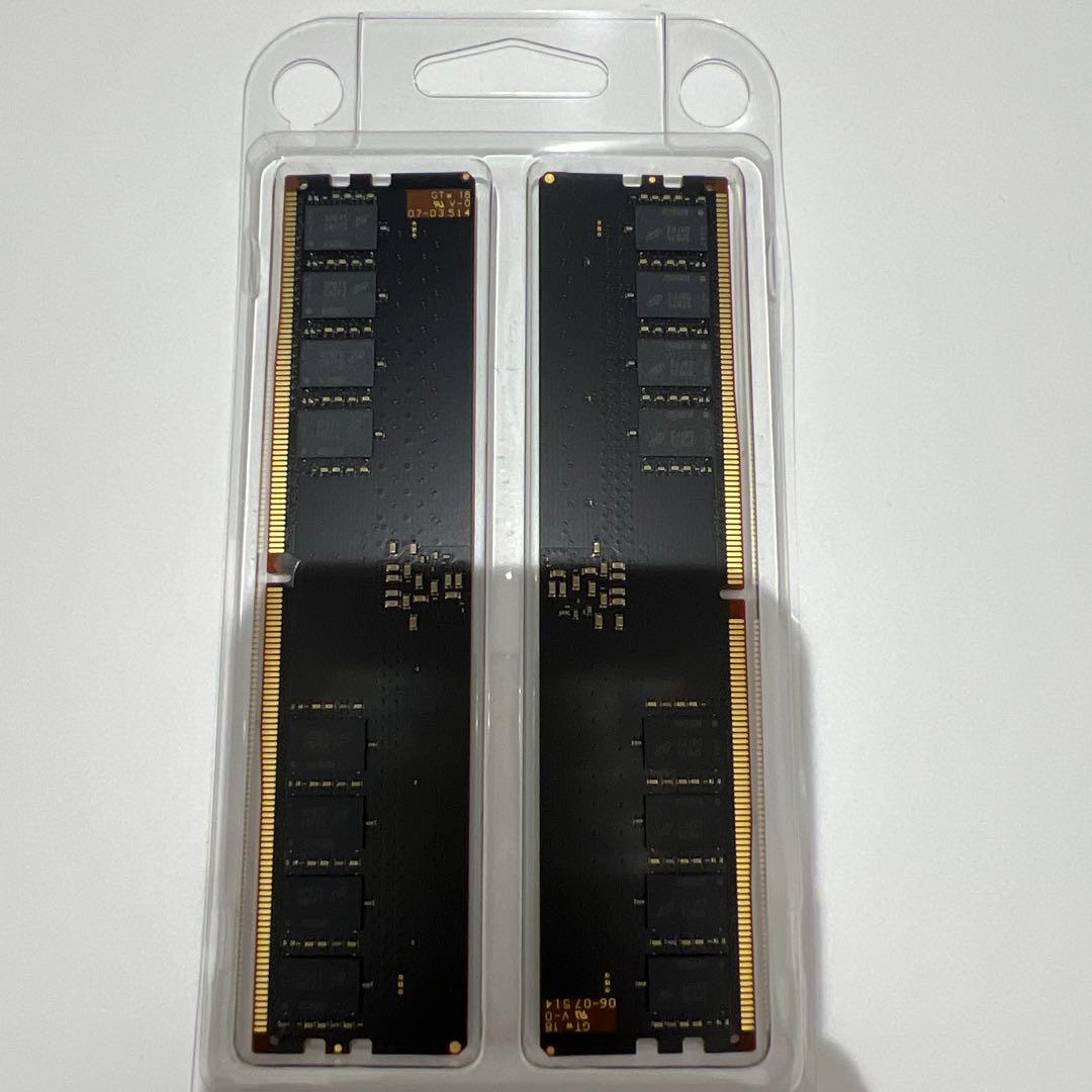 メモリー Crucial DDR5 128GB (2x64GB) UDIMM