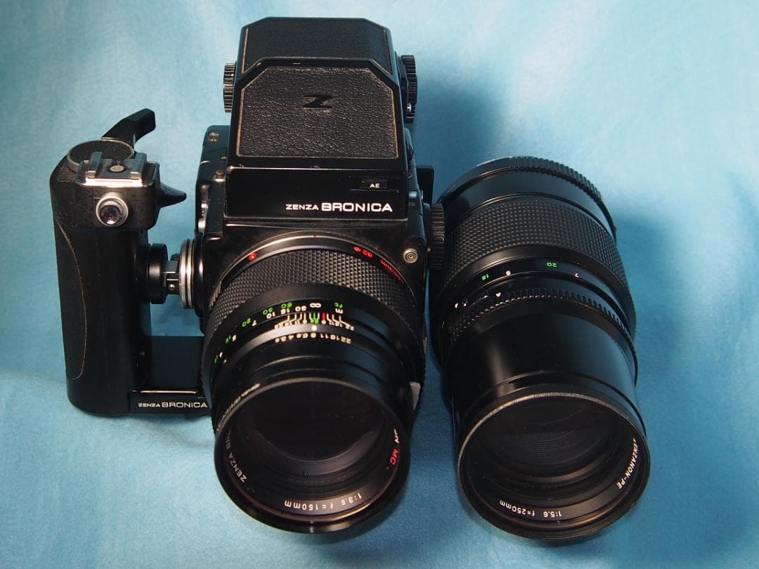 ZENZA BRONICA ETR 《レンズセット/動作品》