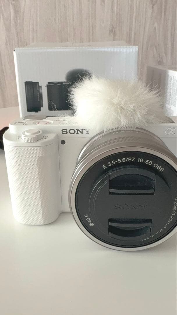 SONY VLOGCAM ZV-E10ホワイト