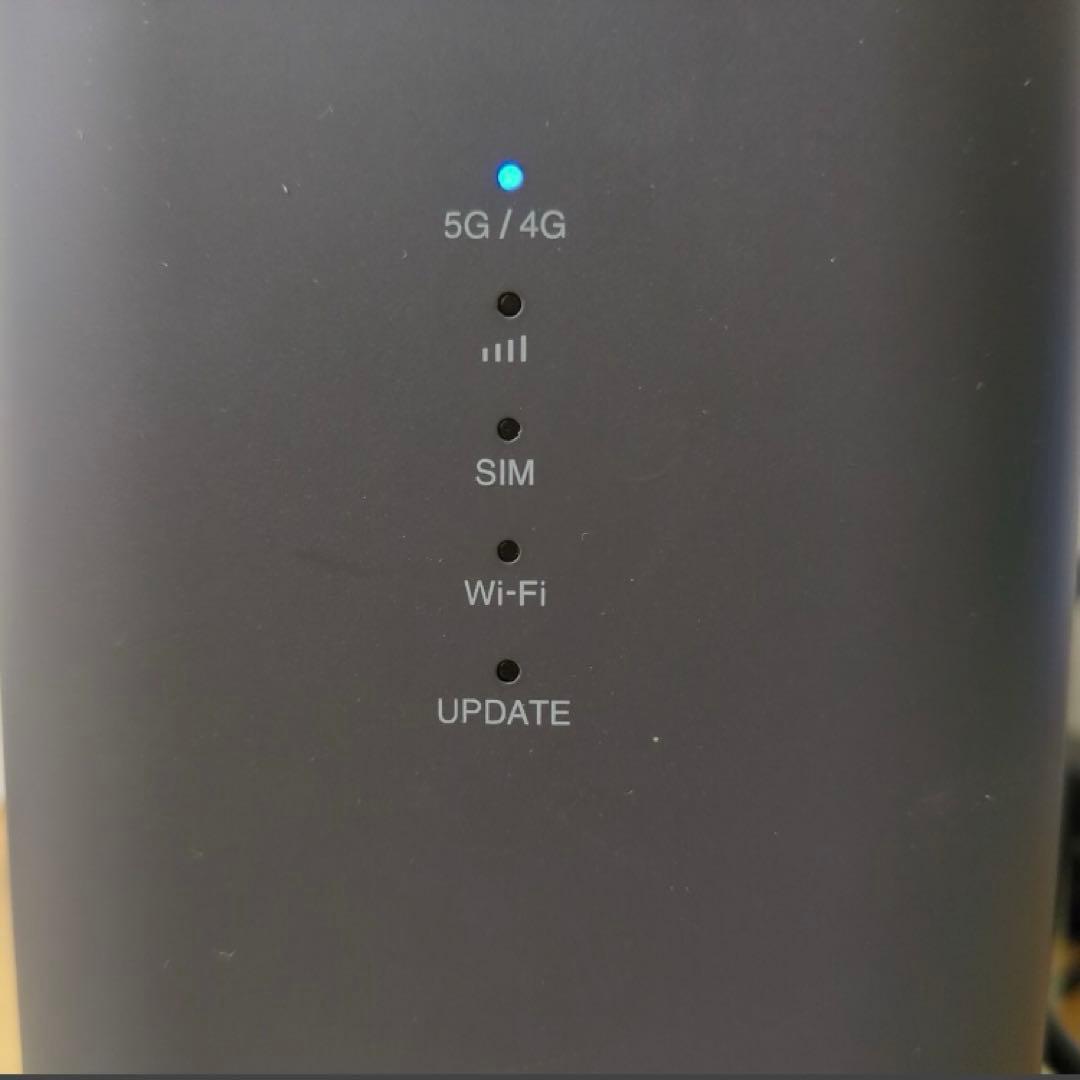 【ヤ13】docomo  5G HR02 Wi-Fiホームルーター