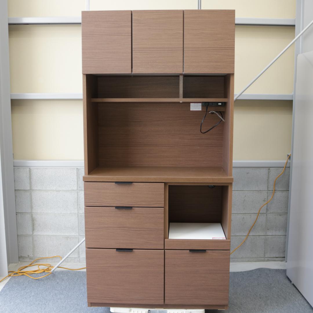 ニトリ キッチンボード エトナ 90 KB MBR 食器棚