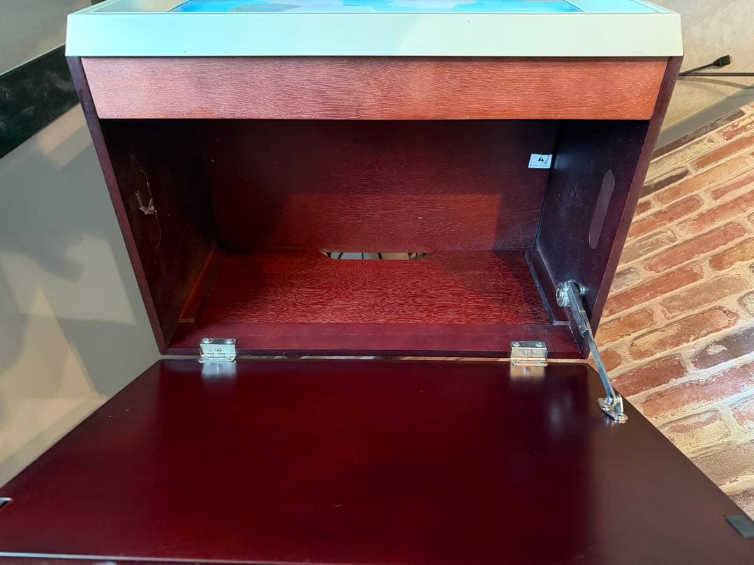 ドウシシャ　レトロ風テレビ 　VT−203BR 長脚 短脚 あり