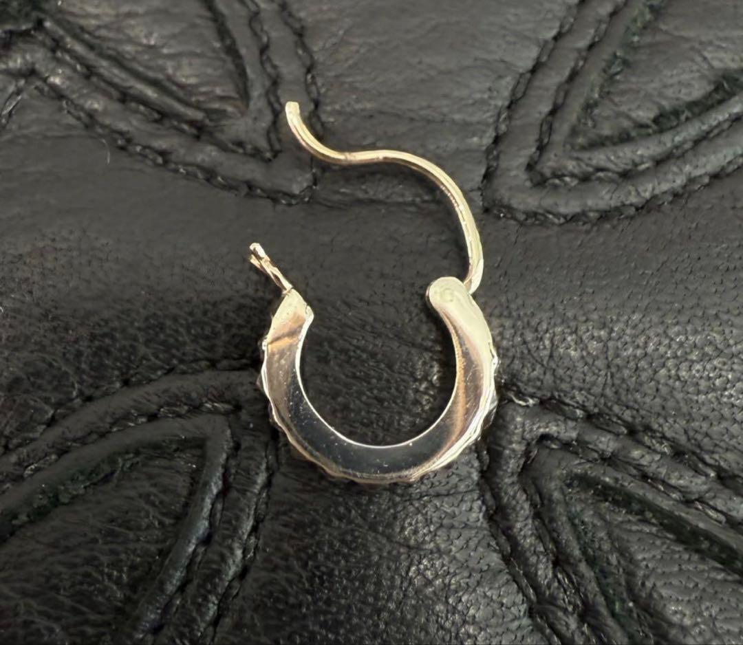 【本日限定価格】 新品未使用 クロムハーツ タイニーTFPパンクフープピアス