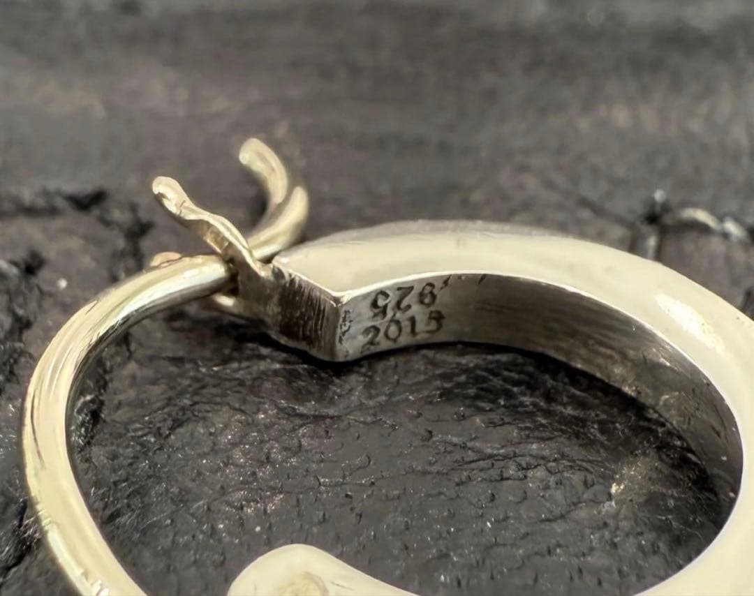 【本日限定価格】 新品未使用 クロムハーツ タイニーTFPパンクフープピアス