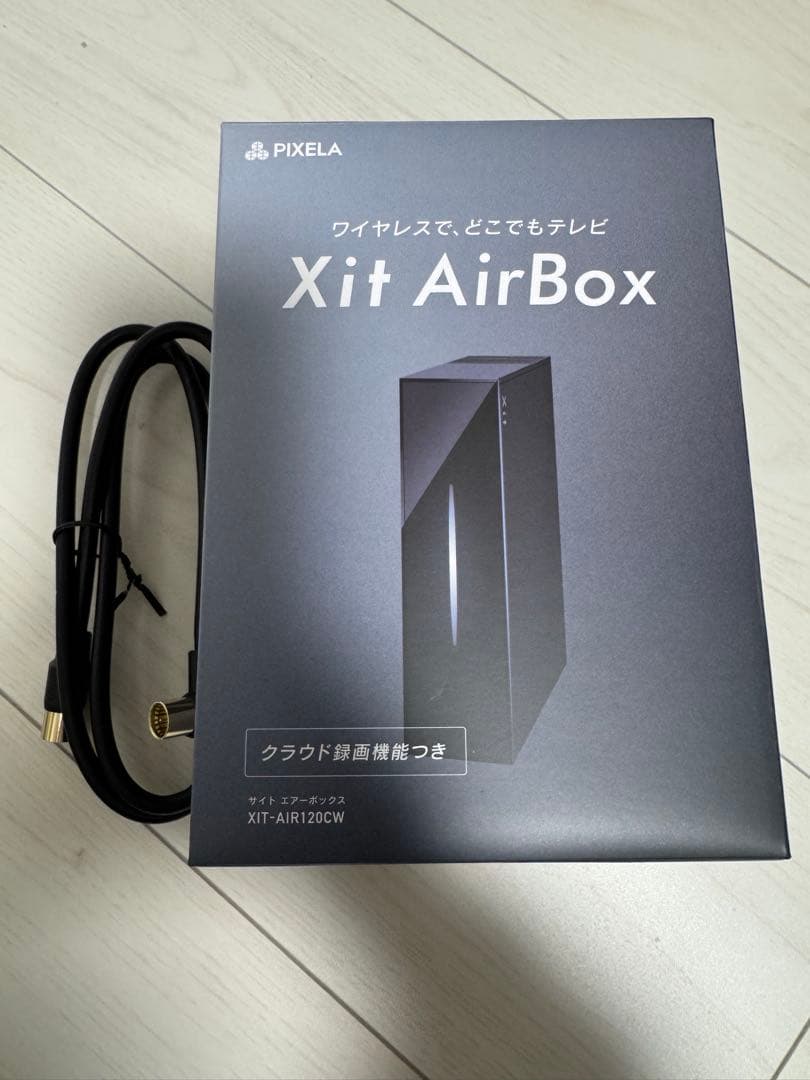 PIXELA Xit AirBox クラウド録画機能付き F型コネクタセット