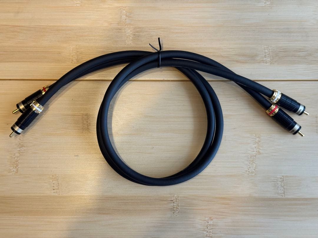 SAEC SL1980 PC triple C RCAケーブル 0.7m