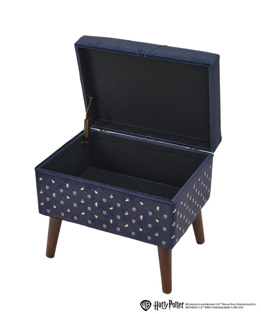 Harry Potter ×Salut! 脚付き収納スツール-ホグワーツ-